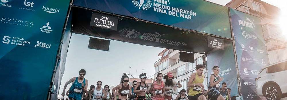 Calendario de Media Maratones en Chile 2024